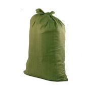 Мешок для строительного мусора полипропиленовый 50см х 90 см (зеленый)