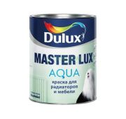 Эмаль акриловая для радиаторов и мебели DULUX MASTER LUX AQUA 40 BС полуматовая 0,93 кг.