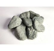 Камни для бани ГАББРО-ДИАБАЗ обвалованный (коробка 20кг)