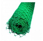 Сетка для Забора 1,5м х 20м пластиковая (ячейка 55х55мм) зеленая