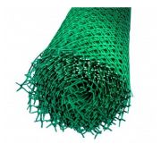 Сетка для Забора 2,0м х 20м пластиковая (ячейка 50х50мм) зеленая
