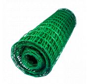 Сетка САДОВАЯ 1,0м х 20м пластиковая решетка (ячейка 90х90мм) Зеленый