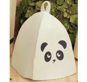 Шапка для бани детская «Панда» термопечать 3304204