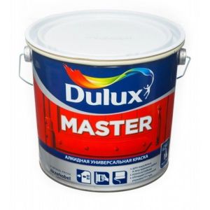 Эмаль алкидная DULUX MASTER 90 BW белая глянцевая 2,5 кг.