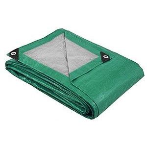 Тент 120 с люверсами зеленый  3х5м шаг 90 см