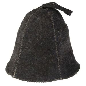 Шапка для бани «Классическая» тёмная 2593219