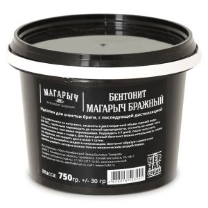 Бентонит МАГАРЫЧ Бражный Черная Серия 750 гр (+-30гр)
