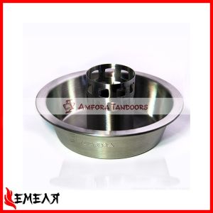 Курница 21 см из нержавеющей стали для запекания курицы