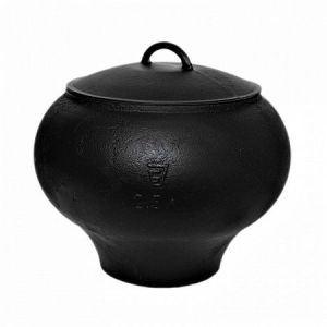 Чугунок, горшок чугунный с крышкой 2,5 л. Балезинский ЛМЗ